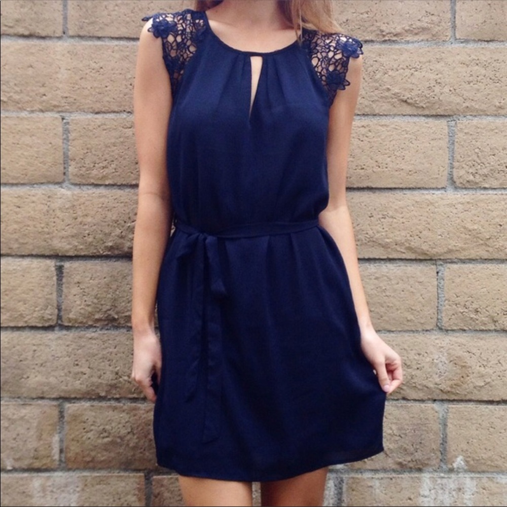 Royal blue dress - Picture 3 of 4